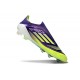 Chaussures adidas F50 Elite LL FG Violet Rapide Citron Lucide