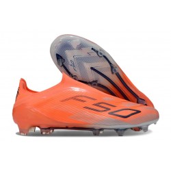 Chaussures adidas F50 Elite LL FG Orange Noir