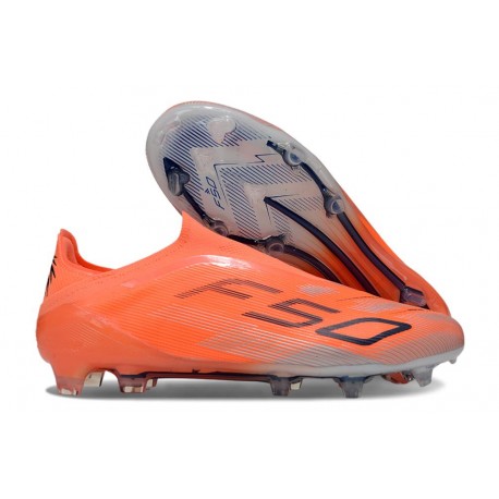 Chaussures adidas F50 Elite LL FG Orange Noir
