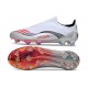 adidas F50 Elite LL FG X Messi Blanc Ftwr Rouge Lucide Argent Mét