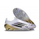 Chaussures adidas F50 Elite LL FG Blanc Noir Or Mét