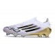 Chaussures adidas F50 Elite LL FG Blanc Noir Or Mét