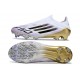 Chaussures adidas F50 Elite LL FG Blanc Noir Or Mét
