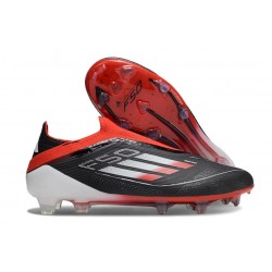 Chaussures adidas F50 Elite LL FG Noir Blanc Jaune