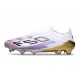 Chaussures adidas F50 Elite LL FG Blanc Violet Noir