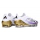 Chaussures adidas F50 Elite LL FG Blanc Violet Noir