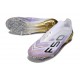 Chaussures adidas F50 Elite LL FG Blanc Violet Noir