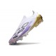 Chaussures adidas F50 Elite LL FG Blanc Violet Noir