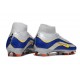 Nike Zoom Mercurial Superfly 10 Elite FG Argent Bleu Jaune