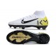 Nike Zoom Mercurial Superfly 10 Elite FG Blanc Noir Jaune