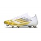 adidas F50 Elite FG Blanc Jaune