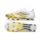 adidas F50 Elite FG Blanc Jaune