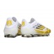 adidas F50 Elite FG Blanc Jaune