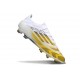 adidas F50 Elite FG Blanc Jaune