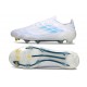 Chaussures adidas F50 Elite FG Blanc Bleu