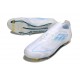 Chaussures adidas F50 Elite FG Blanc Bleu