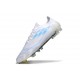 Chaussures adidas F50 Elite FG Blanc Bleu