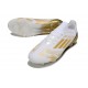 Chaussures adidas F50 Elite FG Blanc Or Mét
