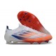 Chaussures adidas F50 Elite FG Advancement - Blanc Rouge Bleu