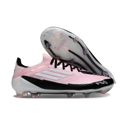 Chaussures adidas F50 Elite FG Rose Noir Blanc