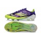 Chaussures adidas F50 Elite FG Violet Rapide Citron Lucide