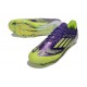 Chaussures adidas F50 Elite FG Violet Rapide Citron Lucide