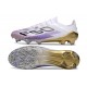 Chaussures adidas F50 Elite FG Blanc Violet Noir