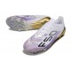 Chaussures adidas F50 Elite FG Blanc Violet Noir