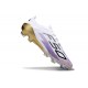 Chaussures adidas F50 Elite FG Blanc Violet Noir