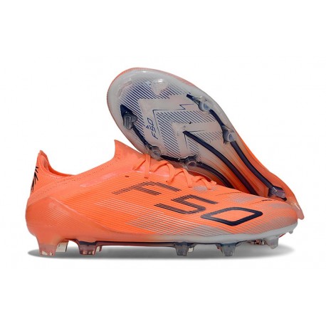 Chaussures adidas F50 Elite FG Orange Noir