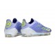 Chaussures adidas F50 Elite FG Violet Rapide Blanc Ftwr Citron Lucide