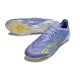 Chaussures adidas F50 Elite FG Violet Rapide Blanc Ftwr Citron Lucide
