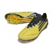 Chaussures adidas F50 Elite FG Jaune Noir