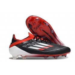 Chaussures adidas F50 Elite FG Noir Rouge Blanc