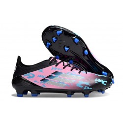 Chaussures adidas F50 Elite FG Noir Rose Bleu