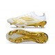 Crampons de Football adidas F50+ FG Blanc Or Mét