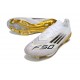 adidas F50+ Elite FG Blanc Noir Or Mét