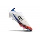 Crampons de Football Adidas F50 Elite Laceless X Son FG Blanc Noir Rouge Vif