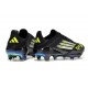Crampons de Football adidas F50+ FG Core Noir Fer Mét. Citron Lucide