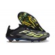 Crampons de Football adidas F50+ FG Core Noir Fer Mét. Citron Lucide
