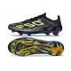 Crampons de Football adidas F50+ FG Core Noir Fer Mét. Citron Lucide