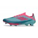 Crampons adidas F50+ FG MESSI Aqua Flash Rose Lucide Cyan Lucide