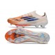 Crampons de Football adidas F50+ FG Orange Bleu