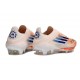 Crampons de Football adidas F50+ FG Orange Bleu
