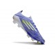 Crampons adidas F50+ FG Violet Rapide Blanc Ftwr Citron Lucide