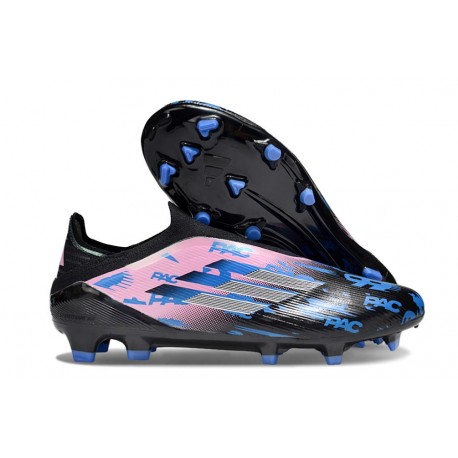 Chaussures adidas F50 Elite LL FG Noir Rose Bleu
