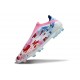 Chaussures adidas F50 Elite LL FG Blanc Rose Bleu