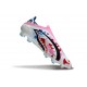 Chaussures adidas F50 Elite LL FG Blanc Rose Bleu