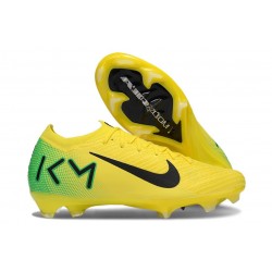 Nike Mercurial Vapor XVI Elite FG Kylian Mbappe Jaune Noir Vert