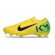 Nike Mercurial Vapor XVI Elite FG Kylian Mbappe Jaune Noir Vert